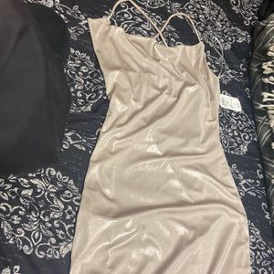 Pretty front droopy sparkly dress from Windsor size S fits a M